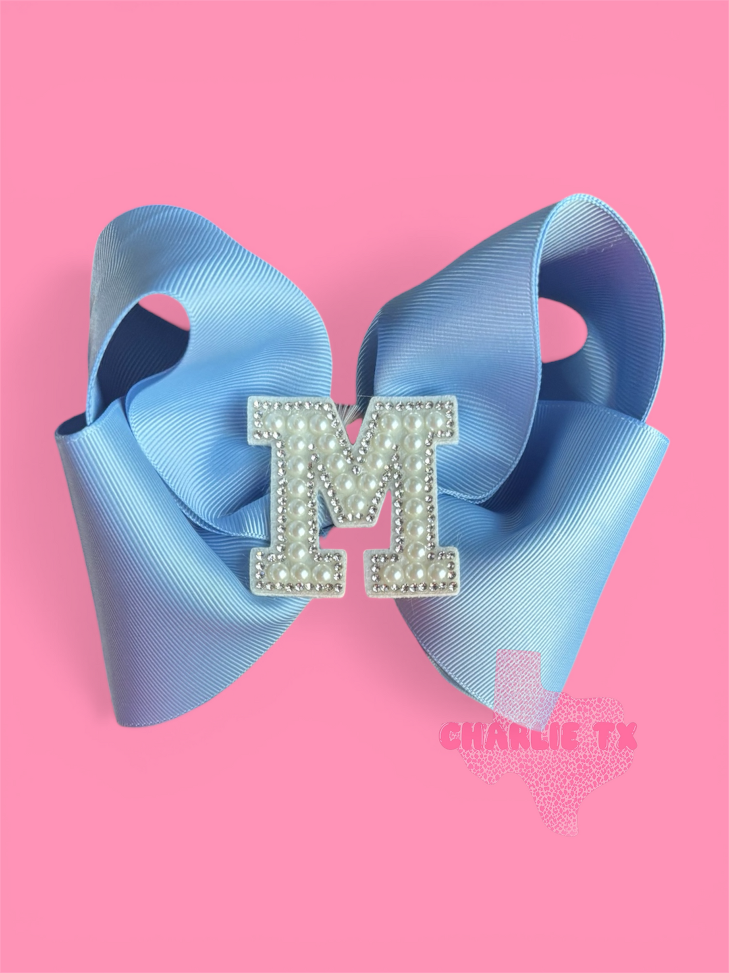 Signature Initial Ribbon Bow 🎀
