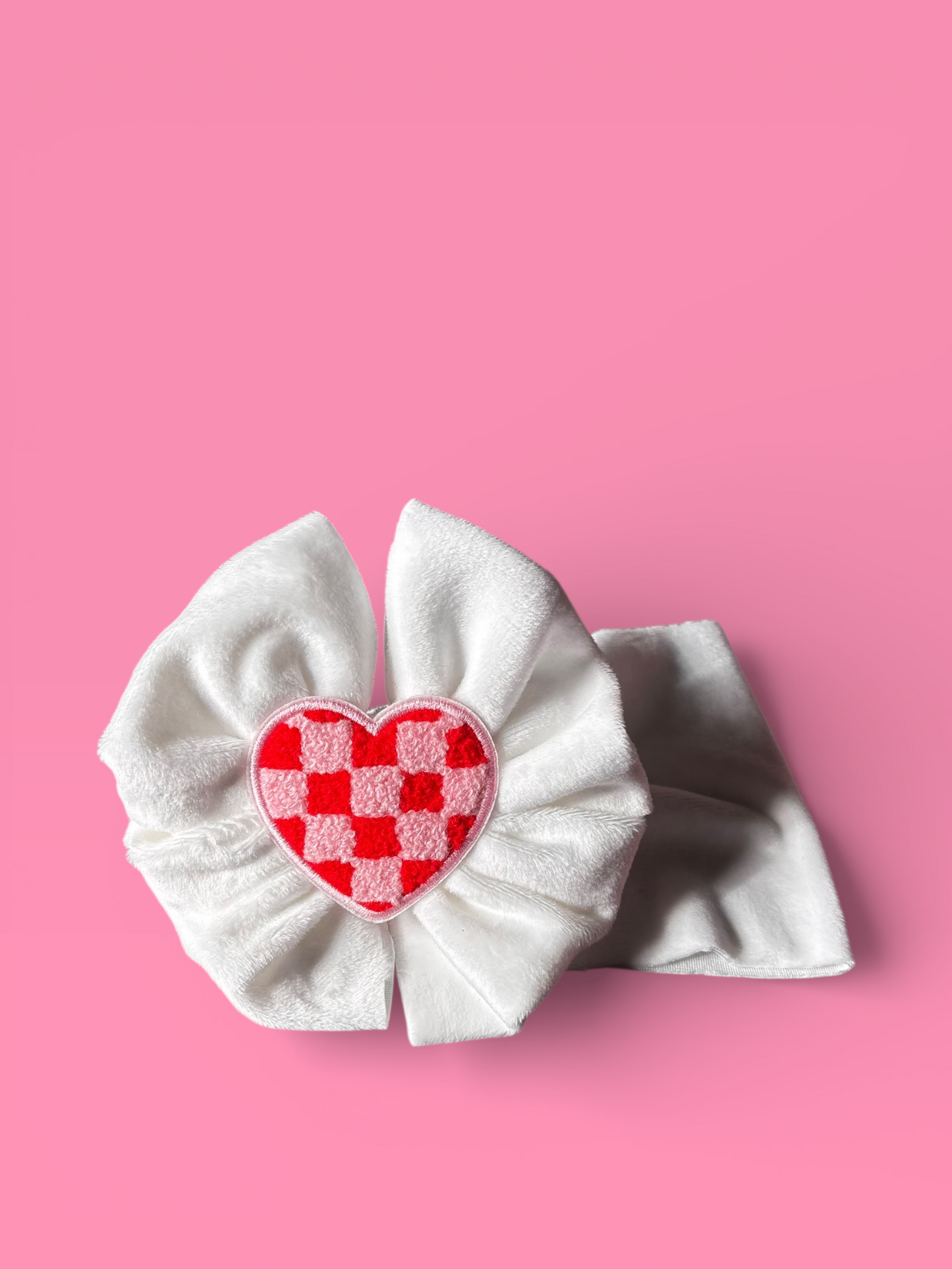 Checkered Sweet Heart (head wrap or single)