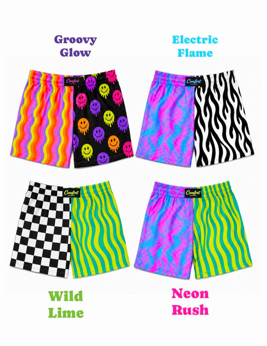 NEON SPLIT PRINT MENS