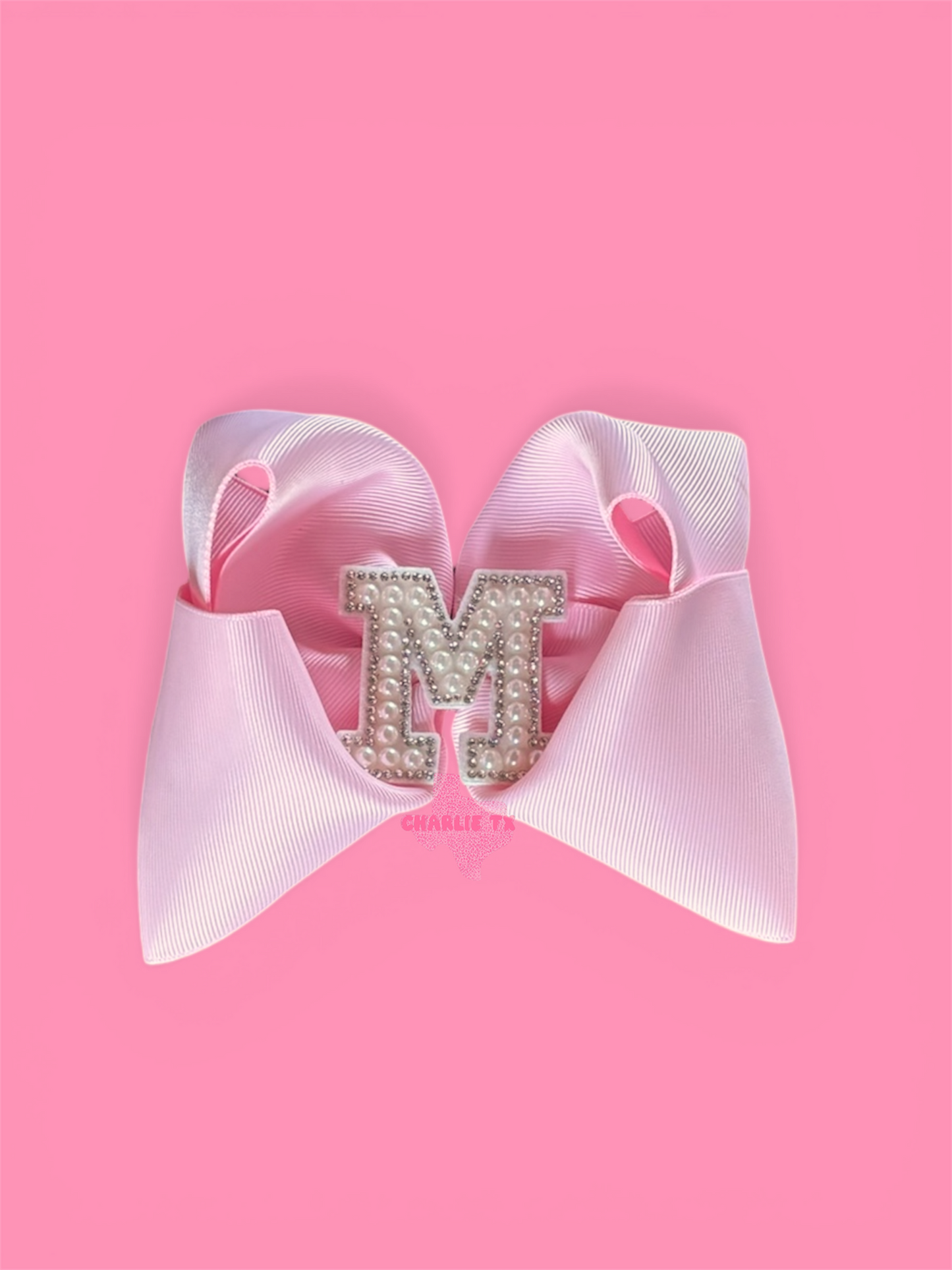 Signature Initial Ribbon Bow 🎀